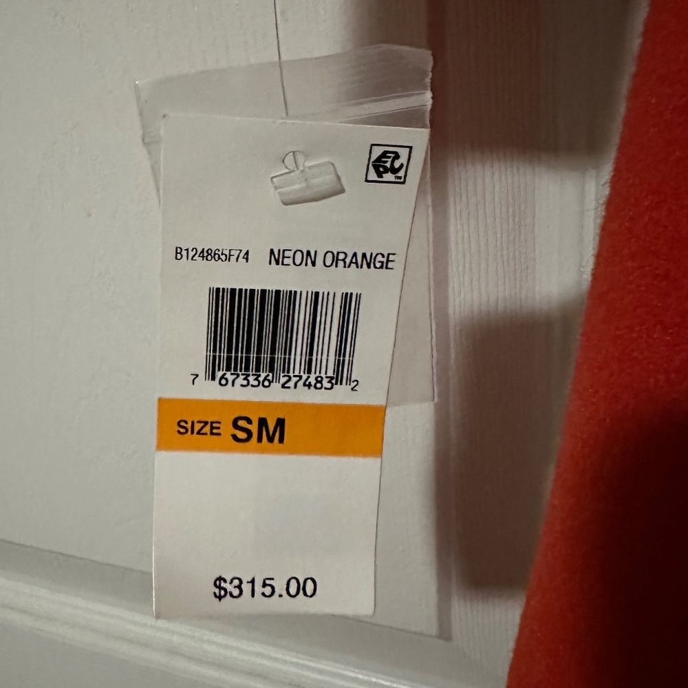 NEW BCBGeneration Bright Orange Double Breasted C… - image 7